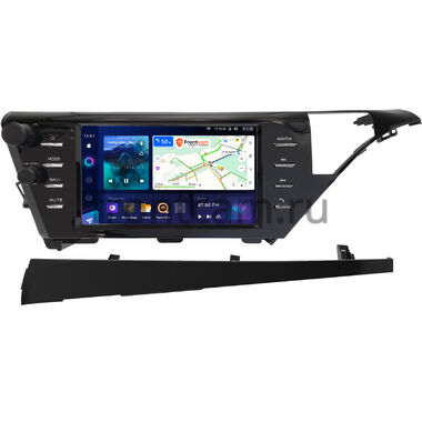 Toyota Camry XV70 2017-2021 (для авто без NAVI, левый руль) Teyes CC3 2K 4/32 9.5 дюймов RM-9-1871 на Android 10 (4G-SIM, DSP, QLed)