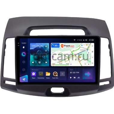 Hyundai Elantra 4 (HD) 2006-2011 (темно-серая) Teyes CC3 2K 4/32 9.5 дюймов RM-9077 на Android 10 (4G-SIM, DSP, QLed)