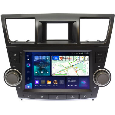 Toyota Highlander (U40) (2007-2013) Teyes CC3 2K 4/64 9.5 дюймов RM-9-1556 на Android 10 (4G-SIM, DSP, QLed)