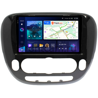 Kia Soul 2 2013-2019 (авто без климат-контроля, глянцевая) Teyes CC3 2K 4/64 9.5 дюймов RM-9-157 на Android 10 (4G-SIM, DSP, QLed)