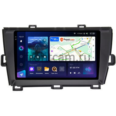 Toyota Prius 3 (XW30) 2009-2015 (правый руль) Teyes CC3 2K 4/64 9.5 дюймов RM-9-195 на Android 10 (4G-SIM, DSP, QLed)