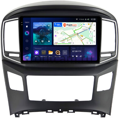 Hyundai H1 2, Grand Starex (2015-2021) (черная) Teyes CC3 2K 4/64 9.5 дюймов RM-9-604 на Android 10 (4G-SIM, DSP, QLed)