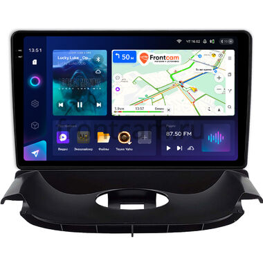 Peugeot 206 1998-2012 (черная, Тип 2) Teyes CC3 2K 6/128 9.5 дюймов RM-9-0300 на Android 10 (4G-SIM, DSP, QLed)