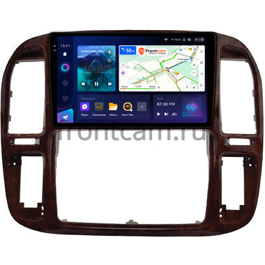 Toyota Land Cruiser 100 1998-2002 (для авто без экрана) Teyes CC3 2K 6/128 9.5 дюймов RM-9-0442 на Android 10 (4G-SIM, DSP, QLed)