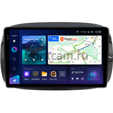 Smart Fortwo 3, Forfour 2 2014-2024 (для авто с цветным экраном) Teyes CC3 2K 6/128 9.5 дюймов RM-9-0637 на Android 10 (4G-SIM, DSP, QLed)