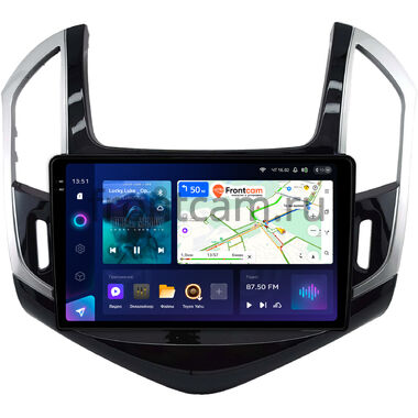Chevrolet Cruze 2012-2016 (черно-серая, глянцевая) Teyes CC3 2K 6/128 9.5 дюймов RM-9-0664 на Android 10 (4G-SIM, DSP, QLed)