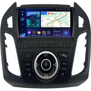 Ford Tourneo Connect 2, Transit Connect 2 2012-2018 (черная) Teyes CC3 2K 6/128 9.5 дюймов RM-9-1572 на Android 10 (4G-SIM, DSP, QLed)