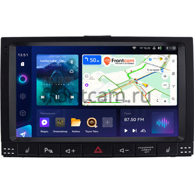 Volkswagen Touareg 2002-2010 Teyes CC3 2K 6/128 9.5 дюймов RM-9-2579 на Android 10 (4G-SIM, DSP, QLed)