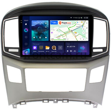 Hyundai H1 2, Grand Starex 2015-2021 (серебро) Teyes CC3 2K 6/128 9.5 дюймов RM-9097 на Android 10 (4G-SIM, DSP, QLed)