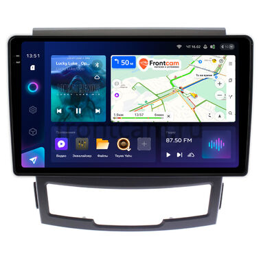 SsangYong Actyon 2 (2010-2013) Teyes CC3 2K 6/128 9.5 дюймов RM-9184 на Android 10 (4G-SIM, DSP, QLed)