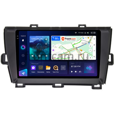 Toyota Prius 3 (XW30) 2009-2015 (левый руль) Teyes CC3 2K 6/128 9.5 дюймов RM-9210 на Android 10 (4G-SIM, DSP, QLed)