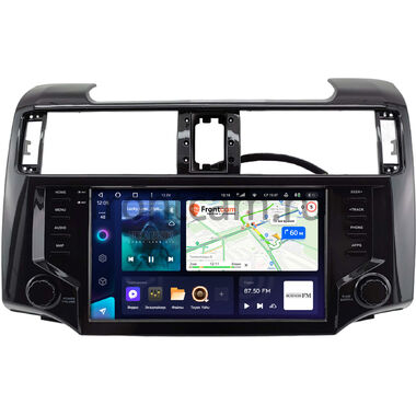 Toyota 4Runner 5 2009-2013 (черная, глянцевая) Teyes CC3 360 6/128 9 дюймов RM-9-2227 на Android 10 (4G-SIM, DSP, QLed)