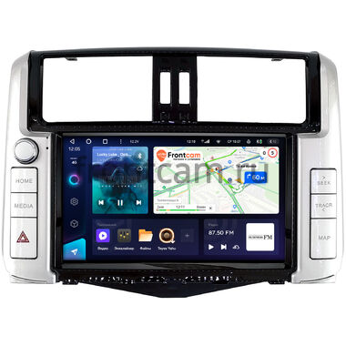 Toyota Land Cruiser Prado 150 2009-2013 (для авто с Navi и JBL Synthesis, глянцевая) Teyes CC3 4/32 9 дюймов RM-9-0138 на Android 10 (4G-SIM, DSP, QLed)