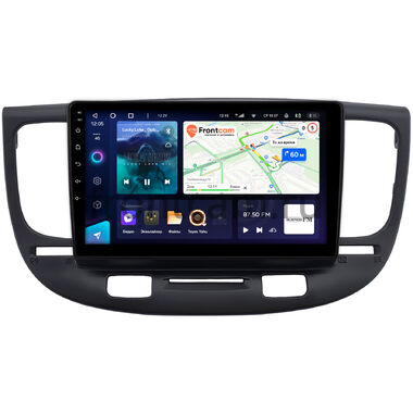 Kia Rio 2 2005-2011 (черная) Teyes CC3 4/32 9 дюймов RM-9-0188 на Android 10 (4G-SIM, DSP, QLed)