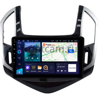 Chevrolet Cruze 2012-2016 (черно-серая, глянцевая) Teyes CC3 4/32 9 дюймов RM-9-0664 на Android 10 (4G-SIM, DSP, QLed)