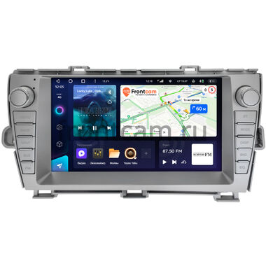 Toyota Prius 3 (XW30) 2009-2015 (левый руль) Teyes CC3 4/32 9 дюймов RM-9-1326 на Android 10 (4G-SIM, DSP, QLed)