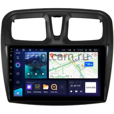 Renault Logan 2, Sandero 2 (Stepway) 2012-2022 Teyes CC3 4/32 9 дюймов RM-9-3010 на Android 10 (4G-SIM, DSP, QLed)