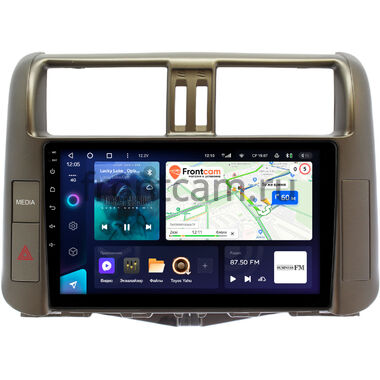 Toyota Land Cruiser Prado 150 2009-2013 (для авто с Navi и JBL Synthesis, цвет бронза) Teyes CC3 4/32 9 дюймов RM-9005-1 на Android 10 (4G-SIM, DSP, QLed)