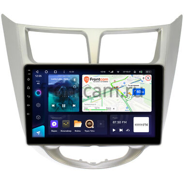 Hyundai Solaris, Accent 4 (2010-2019) (серебро) Teyes CC3 4/32 9 дюймов RM-9270 на Android 10 (4G-SIM, DSP, QLed)