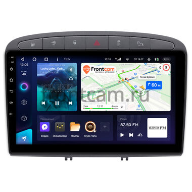 Peugeot 308, 408, RCZ 2007-2022 Teyes CC3 4/64 9 дюймов RM-9-0408 на Android 10 (4G-SIM, DSP, QLed) (серая) (Тип 2)