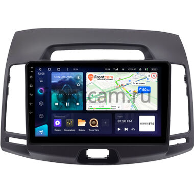 Hyundai Elantra 4 (HD) (2006-2011) (темно-серая) Teyes CC3 4/64 9 дюймов RM-9077 на Android 10 (4G-SIM, DSP, QLed)