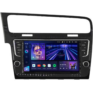 Volkswagen Golf 7 2012-2022 (черная, глянцевая) Teyes CC3 6/128 9 дюймов RM-9-3461 на Android 10 (4G-SIM, DSP, QLed)