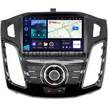 Ford Focus 3 (2011-2019) (черная, глянцевая) Teyes CC3L 4/64 9 дюймов RM-9-2360 на Android 10 (4G-SIM, DSP, IPS)
