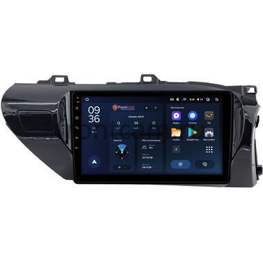 Toyota Hilux 8 (2015-2024) (руль справа) Teyes CC3L WIFI 2/32 10 дюймов RM-10-0208 на Android 8.1 (DSP, IPS, AHD) (для любой комплектации)