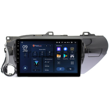 Toyota Hilux 8 (2015-2024) (руль слева) Teyes CC3L WIFI 2/32 10 дюймов RM-1056 на Android 8.1 (DSP, IPS, AHD) (для любой комплектации)