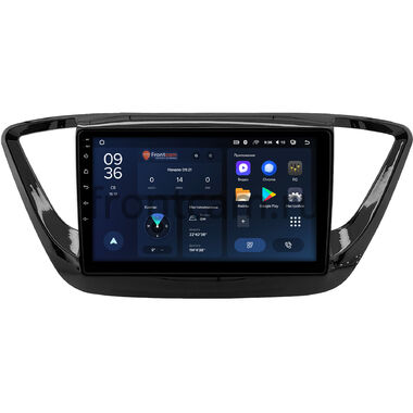 Hyundai Solaris 2 2017-2020 (черная, глянцевая) Teyes CC3L WIFI 2/32 9 дюймов RM-9-0157 на Android 8.1 (DSP, IPS, AHD)