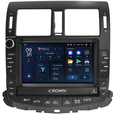Toyota Crown (S200) (2008-2012) (Для авто c монитором и 1 CD) Teyes CC3L WIFI 2/32 9 дюймов RM-9-5379 на Android 8.1 (DSP, IPS, AHD)