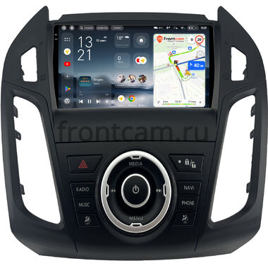 Ford Tourneo Connect 2, Transit Connect 2 2012-2018 (черная) Teyes CC4 2K 8/128 9.5 дюймов RM-9-1572 на Android 14 (4G-SIM, DSP, QLed, AI)