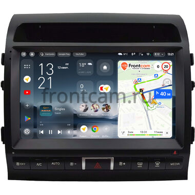 Toyota Land Cruiser 200 2010-2012 (Тип A, матовая) Teyes CC4 Pro 2K 12/256 10.36 дюймов RM-10-0236 на Android 13 (4G-SIM, DSP, QLed, AI)