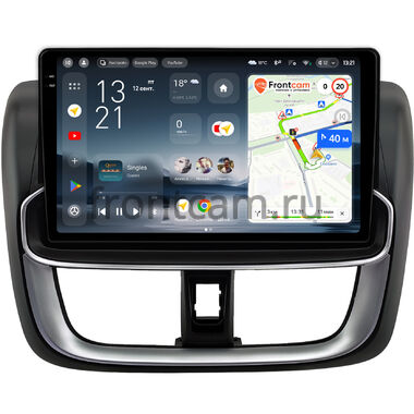 Toyota Vios 3 2013-2026, Yaris 3 (XP150) 2017-2022 Teyes CC4 Pro 2K 12/256 10.36 дюймов RM-10-0432 на Android 13 (4G-SIM, DSP, QLed, AI)