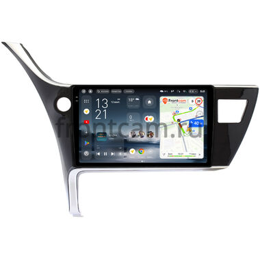 Toyota Corolla (E160/E170/E180) 2015-2024 (для авто без камеры, тип 1, китайский рынок) Teyes CC4 Pro 2K 12/256 10.36 дюймов RM-10-1135 на Android 13 (4G-SIM, DSP, QLed, AI)