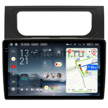 Volkswagen Touran 2 2010-2015 (черная) Teyes CC4 Pro 2K 12/256 10.36 дюймов RM-10-1164 на Android 13 (4G-SIM, DSP, QLed, AI)