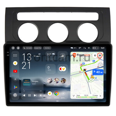 Volkswagen Touran 2003-2010 (с климат-контролем) Teyes CC4 Pro 2K 12/256 10.36 дюймов RM-10-1170 на Android 13 (4G-SIM, DSP, QLed, AI)