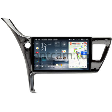 Toyota Corolla (E160/E170/E180) 2015-2024 (гибрид, левый руль или китайский рынок) (тип 2, для авто с камерой) Teyes CC4 Pro 2K 12/256 10.36 дюймов RM-10-1266 на Android 13 (4G-SIM, DSP, QLed, AI)