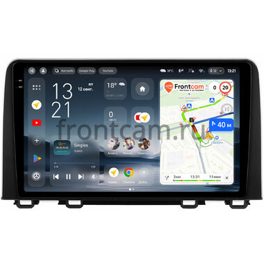 Honda CR-V 5 2016-2024, Breeze 2019-2022 (глянцевая) Teyes CC4 Pro 2K 12/256 10.36 дюймов RM-10-1600 на Android 13 (4G-SIM, DSP, QLed, AI)
