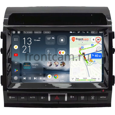 Toyota Land Cruiser 200 2007-2009 (Тип C, глянцевая) Teyes CC4 Pro 2K 12/256 10.36 дюймов RM-10-2147 на Android 13 (4G-SIM, DSP, QLed, AI)