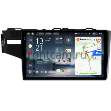 Honda Jazz 3 2014-2020 (левый руль) Teyes CC4 Pro 2K 12/256 10.36 дюймов RM-10-468 на Android 13 (4G-SIM, DSP, QLed, AI)
