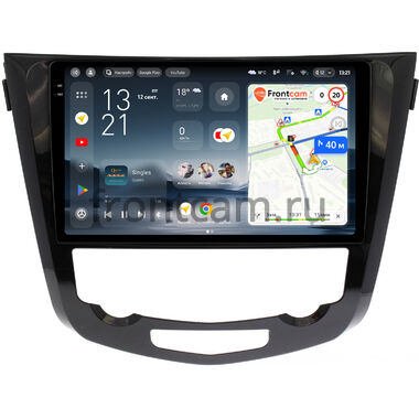 Nissan Qashqai 2, X-Trail (T32) 2013-2022 (авто с климат-контролем) Teyes CC4 Pro 2K 12/256 10.36 дюймов RM-1009/1010 на Android 13 (4G-SIM, DSP, QLed, AI)