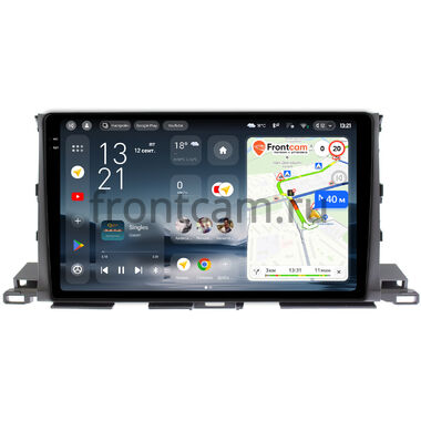 Toyota Highlander 3 (U50) 2013-2019 Teyes CC4 Pro 2K 12/256 10.36 дюймов RM-1035 на Android 13 (4G-SIM, DSP, QLed, AI)