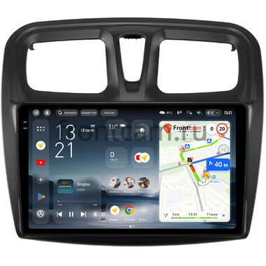 Renault Logan 2, Sandero 2 (Stepway) 2012-2022 Teyes CC4 Pro 2K 12/256 10.36 дюймов RM-1090 на Android 13 (4G-SIM, DSP, QLed, AI)