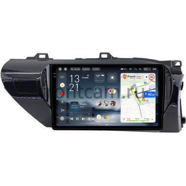 Toyota Hilux 8 2015-2026 (руль справа) Teyes CC4 Pro 2K 8/128 10.36 дюймов Split System RM-10-0208 на Android 13 (4G-SIM, DSP, QLed, AI) (для любой комплектации)