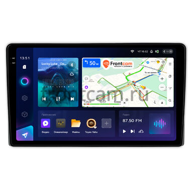 Toyota Hiace (H200) 2004-2024 (черная) Teyes CC4 Pro 2K 8/128 10.36 дюймов RM-10-0317 на Android 13 (4G-SIM, DSP, QLed, AI)
