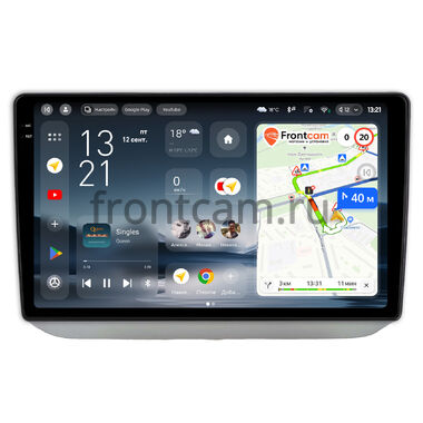 Skoda Fabia 2 2007-2014 (серебряная) Teyes CC4 Pro 2K 8/128 10.36 дюймов Split System RM-10-0486 на Android 13 (4G-SIM, DSP, QLed, AI)