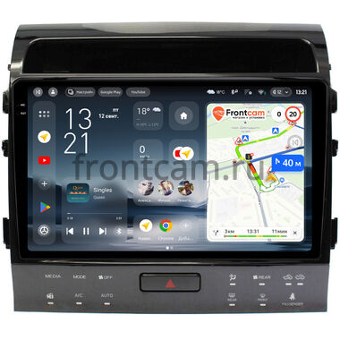 Toyota Land Cruiser 200 2010-2012 для авто с Navi (Тип A) Teyes CC4 Pro 2K 8/128 10.36 дюймов RM-10-1203 на Android 13 (4G-SIM, DSP, QLed, AI)