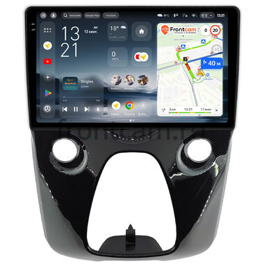 Peugeot 108 2014-2021 Teyes CC4 Pro 2K 8/128 10.36 дюймов RM-10-1458 на Android 13 (4G-SIM, DSP, QLed, AI)