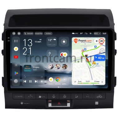 Toyota Land Cruiser 200 2007-2009 (матовая, Тип C, can LZ) Teyes CC4 Pro 2K 8/128 10.36 дюймов RM-10-2570 на Android 13 (4G-SIM, DSP, QLed, AI)